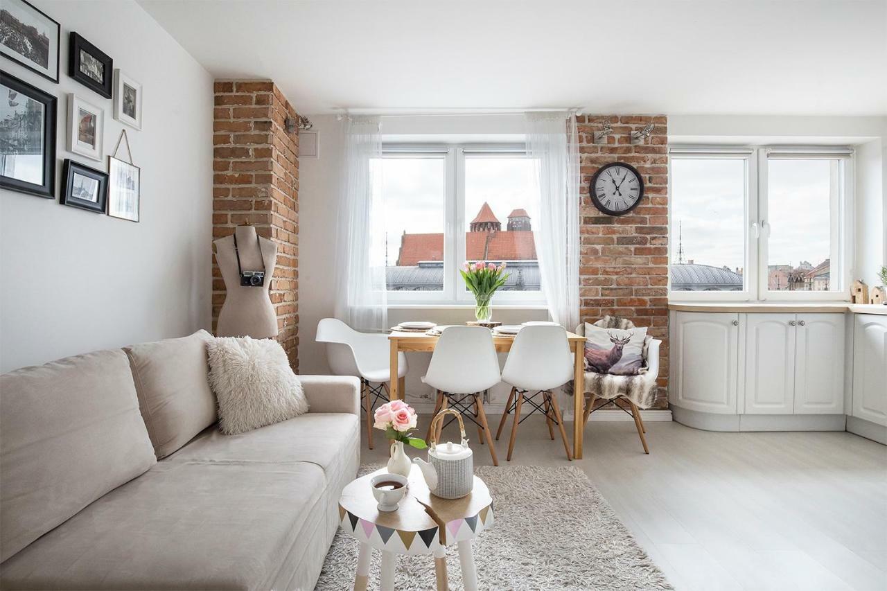 Scandi Old Town Apartment Danzig Exterior foto